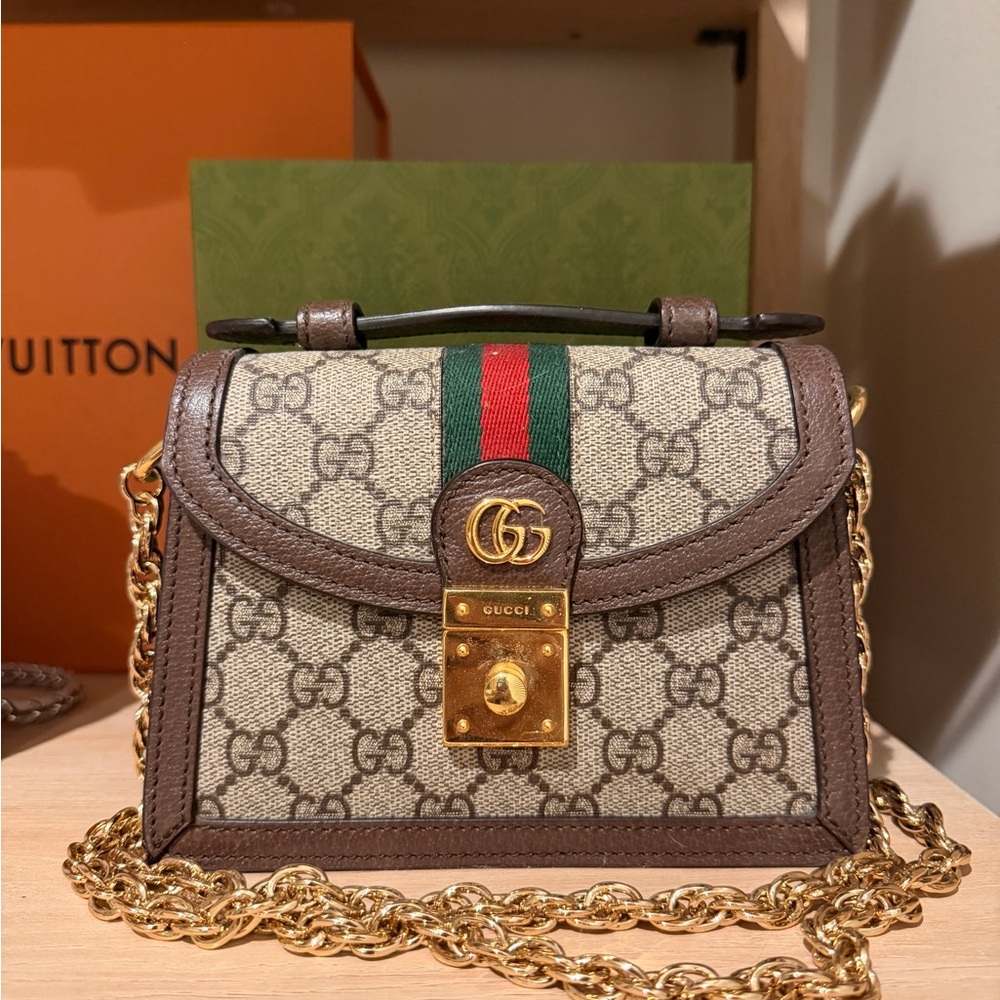 Gucci ophidia gg mini shoulder bag